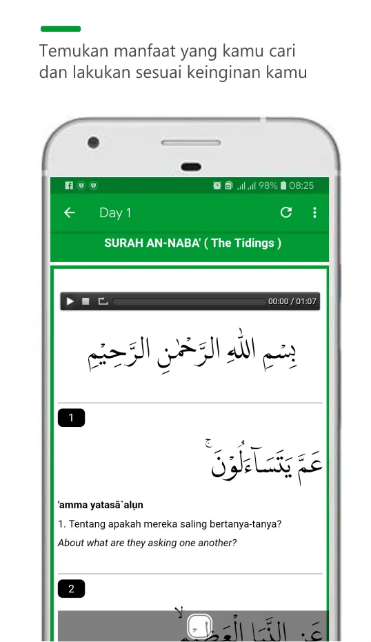 hafalan surat An Naba | Indus Appstore | Screenshot