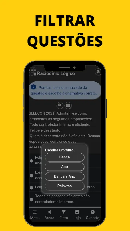 Prof Educação Física Simulados | Indus Appstore | Screenshot