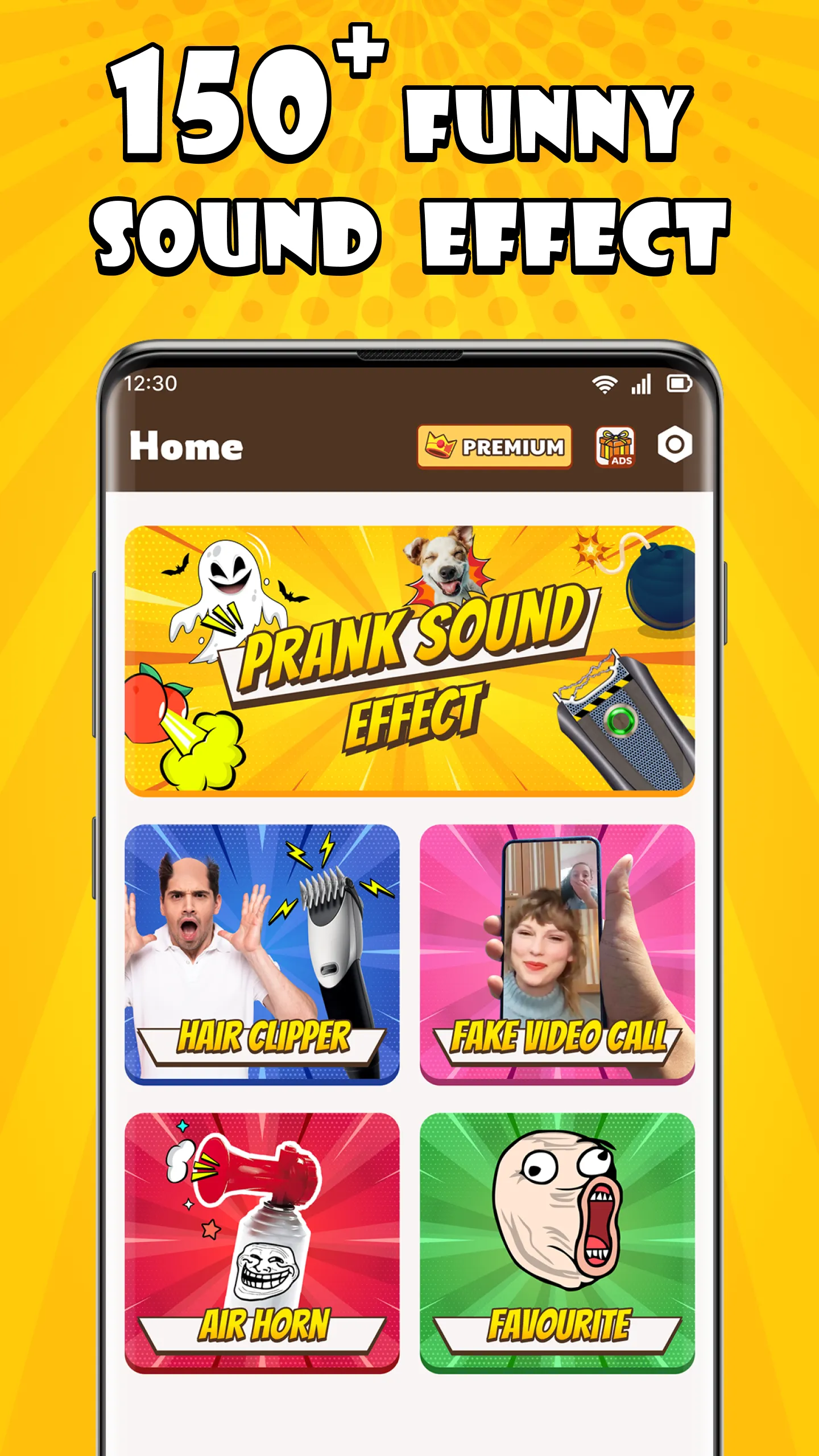 Funny Prank Sound & Fart Sound | Indus Appstore | Screenshot
