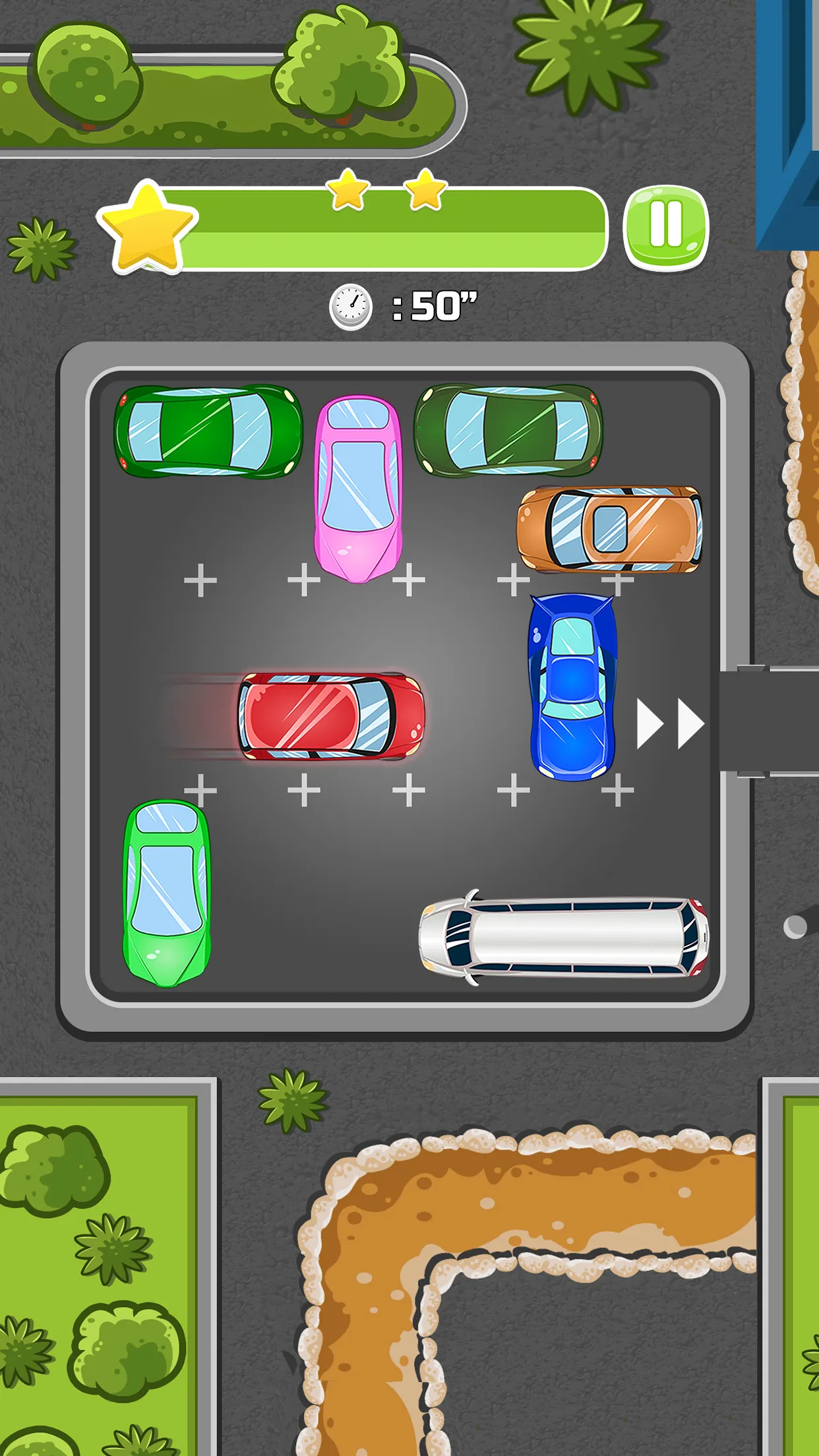 Parking Panic : exit red car | Indus Appstore | Screenshot