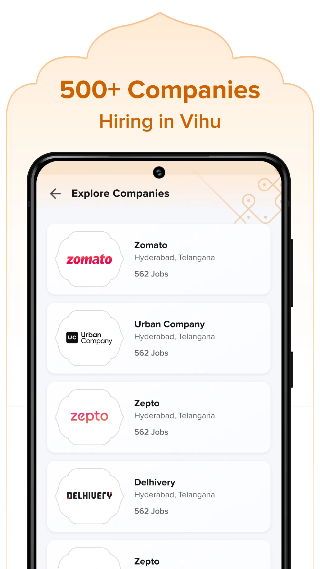 Vihu: Job Search App & Alerts | Indus Appstore | Screenshot