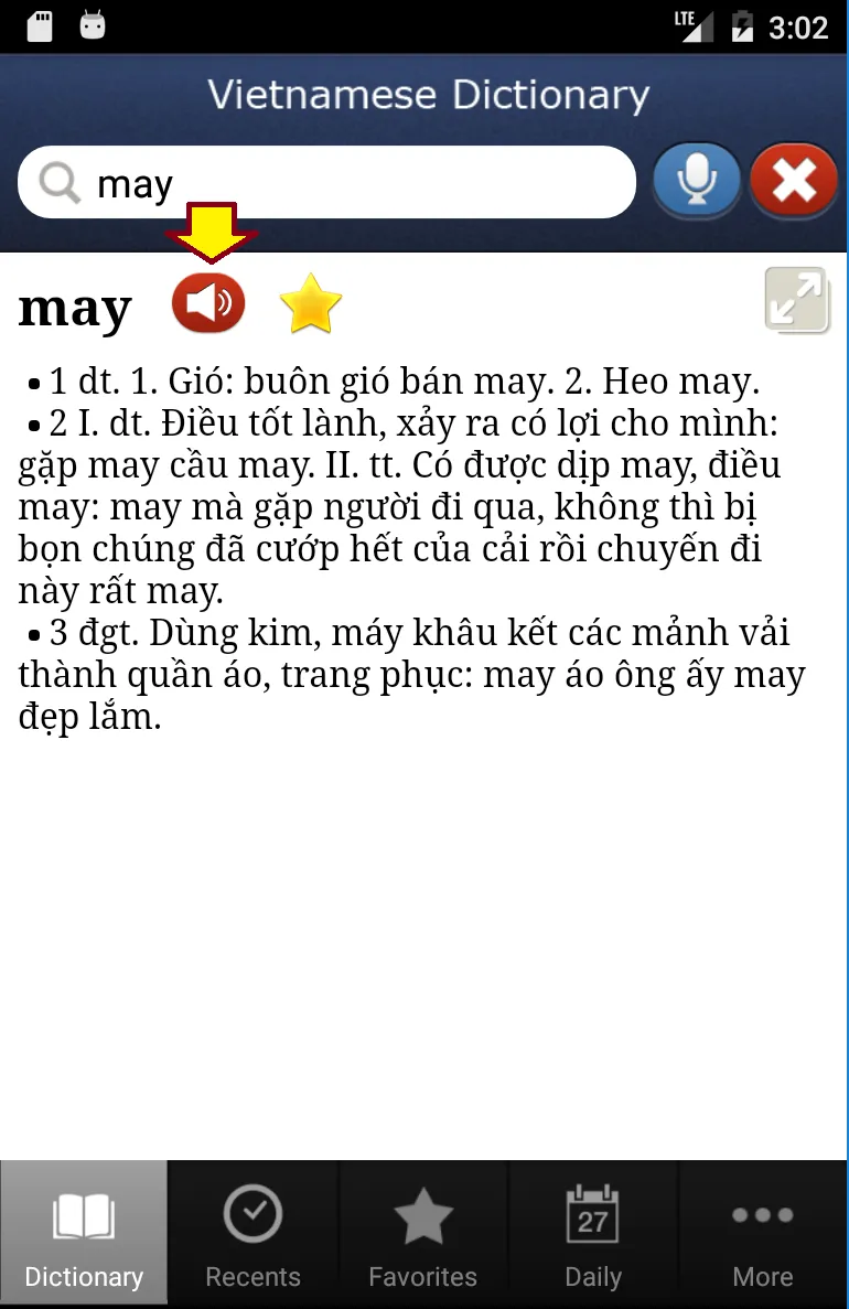 Vietnamese Dictionary | Indus Appstore | Screenshot