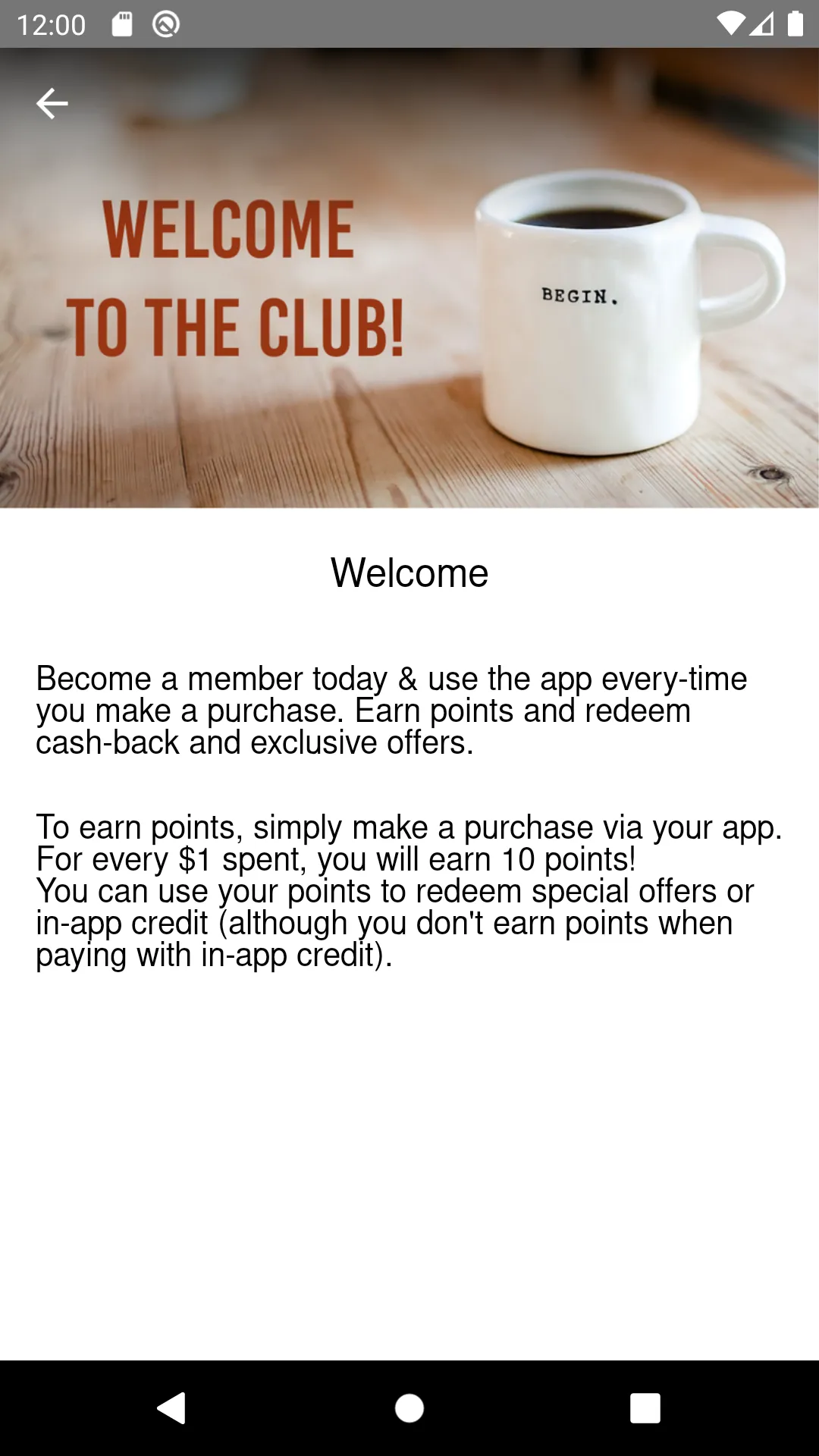 Me Coffee Merchants | Indus Appstore | Screenshot