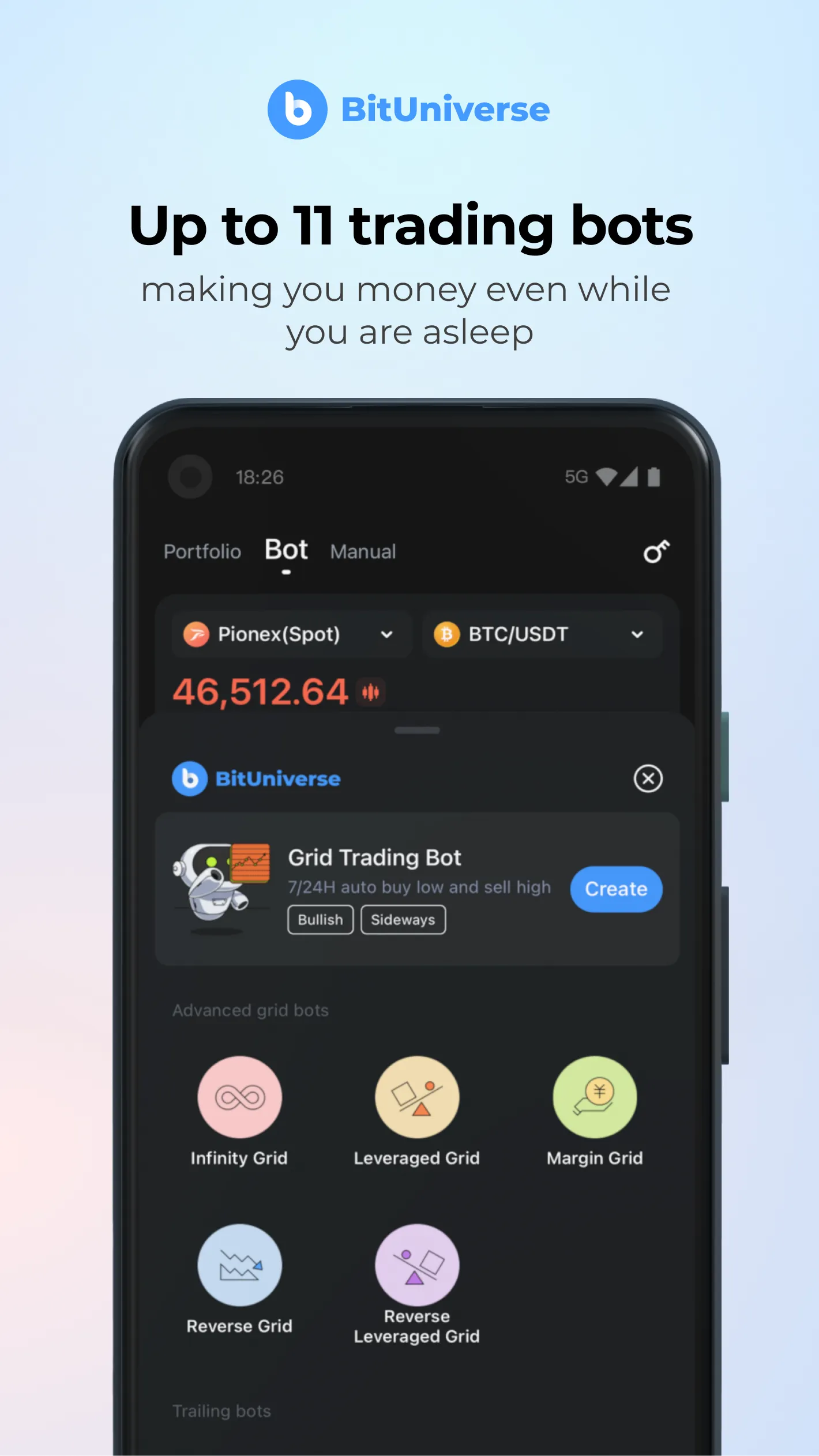 BitUniverse:Crypto Trading Bot | Indus Appstore | Screenshot