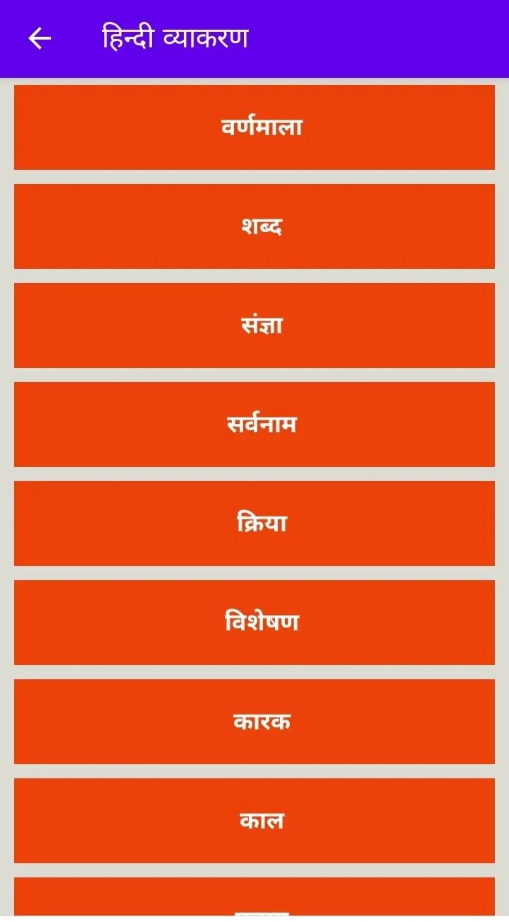 हिंदी भाषा (व्याकरण) | Indus Appstore | Screenshot