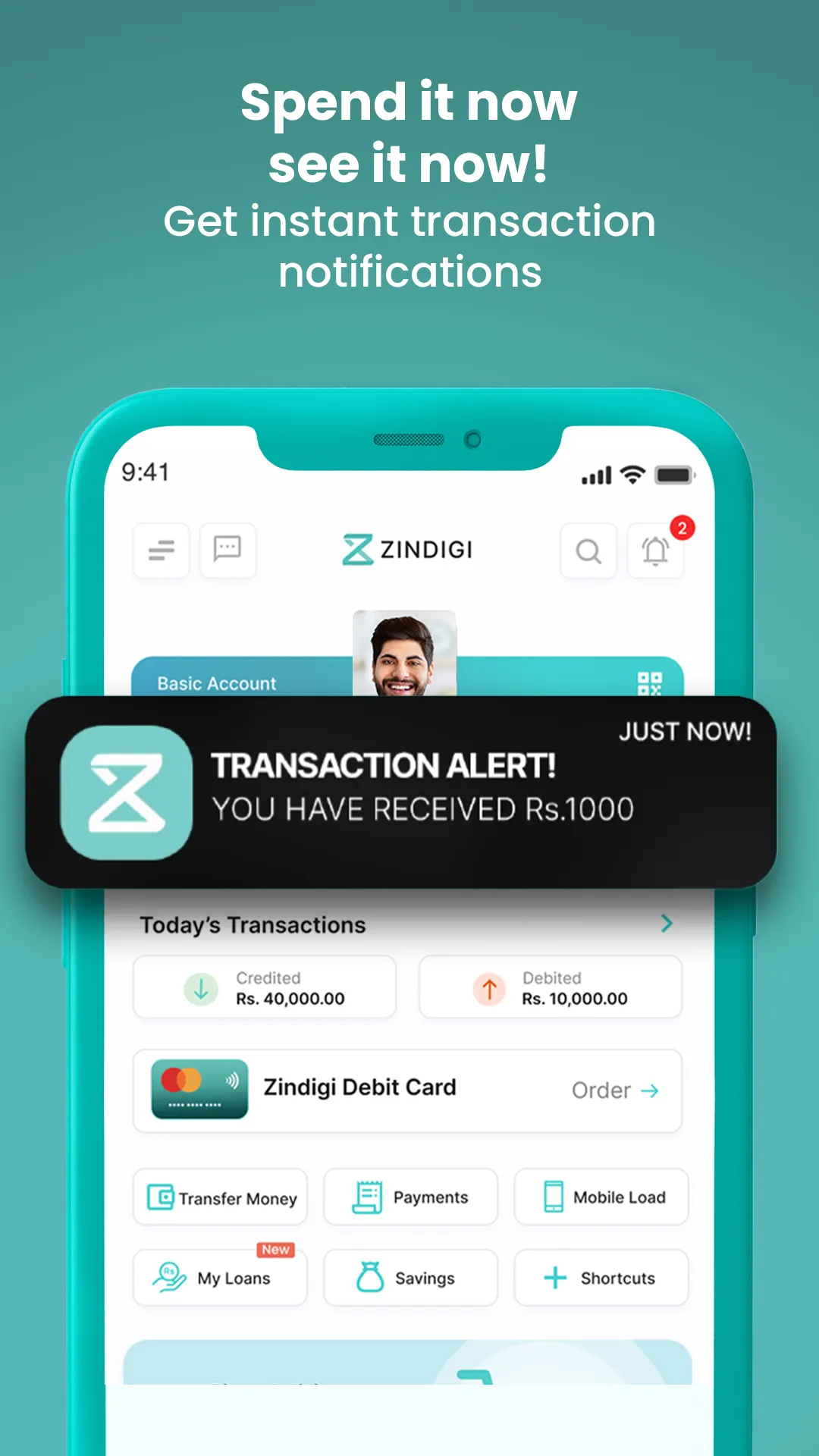 Zindigi - All in One Finance | Indus Appstore | Screenshot