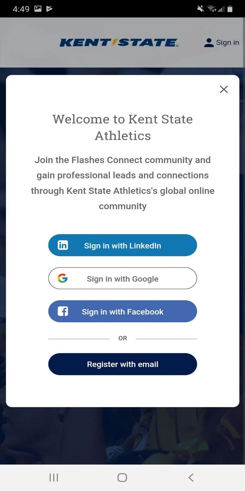 Kent State Athletics | Indus Appstore | Screenshot