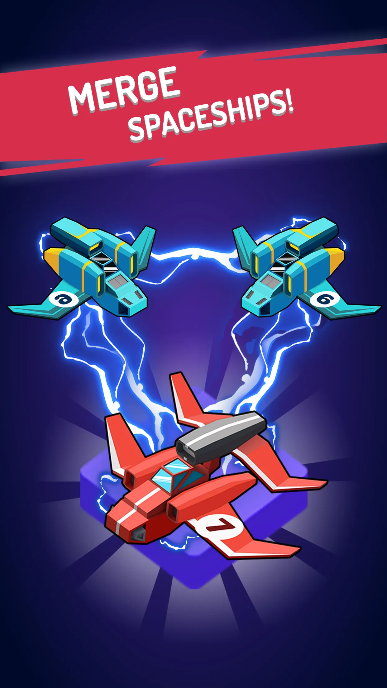 Merge Spaceships - Idle Space | Indus Appstore | Screenshot