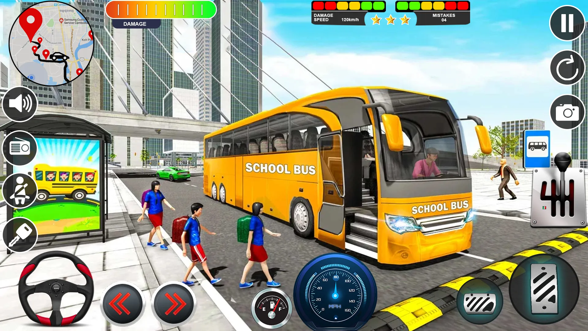 School Bus Simulator Bus Games | Indus Appstore | Screenshot