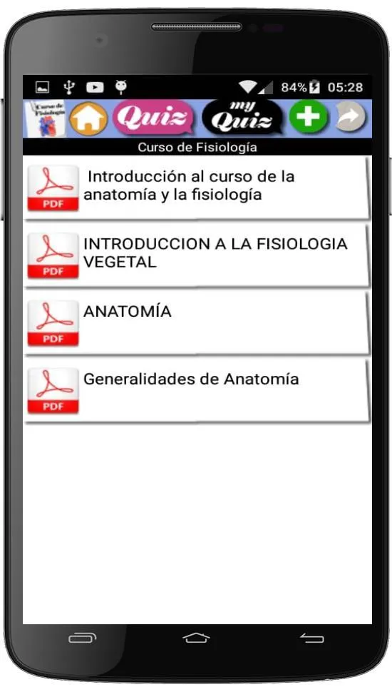 Curso de Fisiología | Indus Appstore | Screenshot