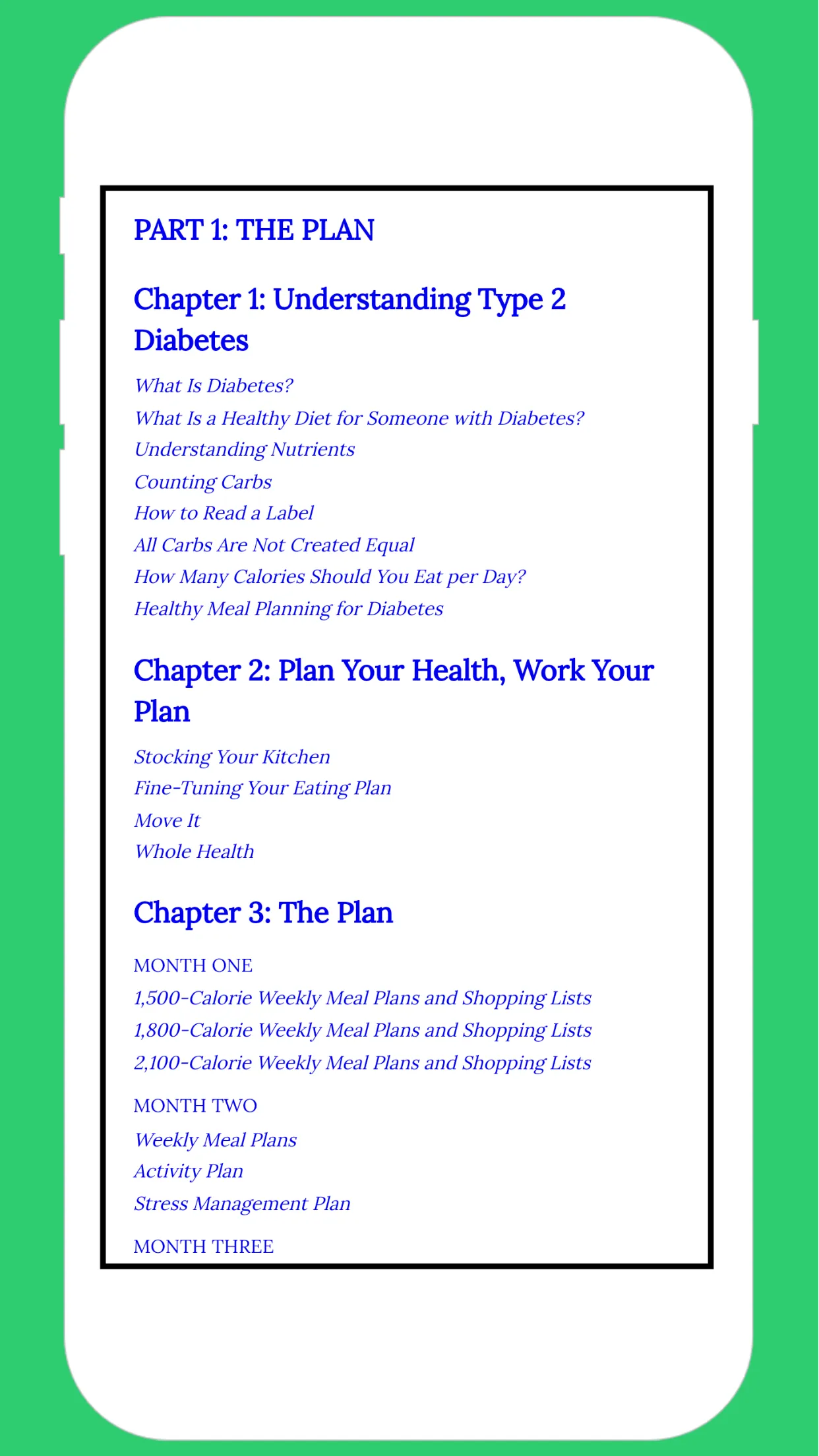 Type 2 Diabetic Cookbook & Act | Indus Appstore | Screenshot