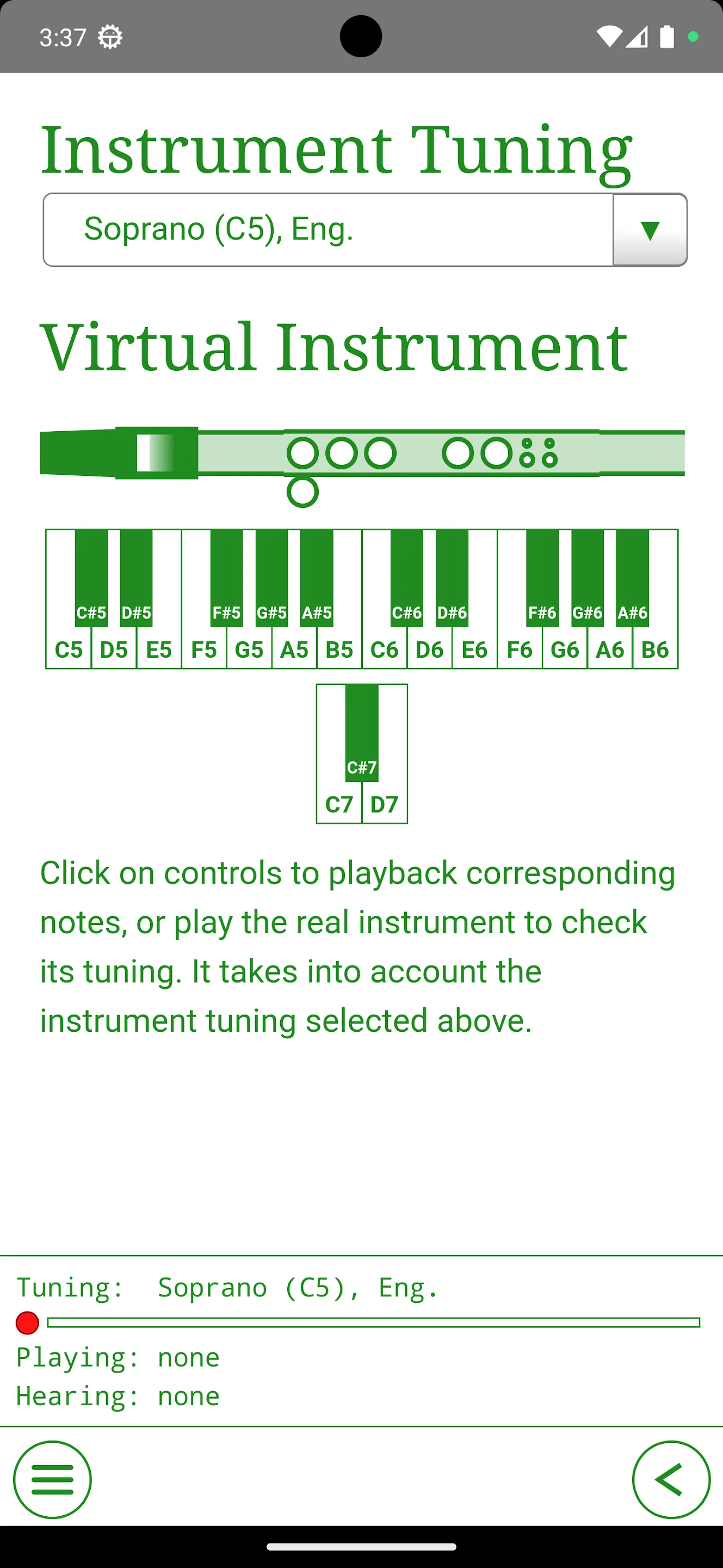 Recorder Flute Tabs | Indus Appstore | Screenshot