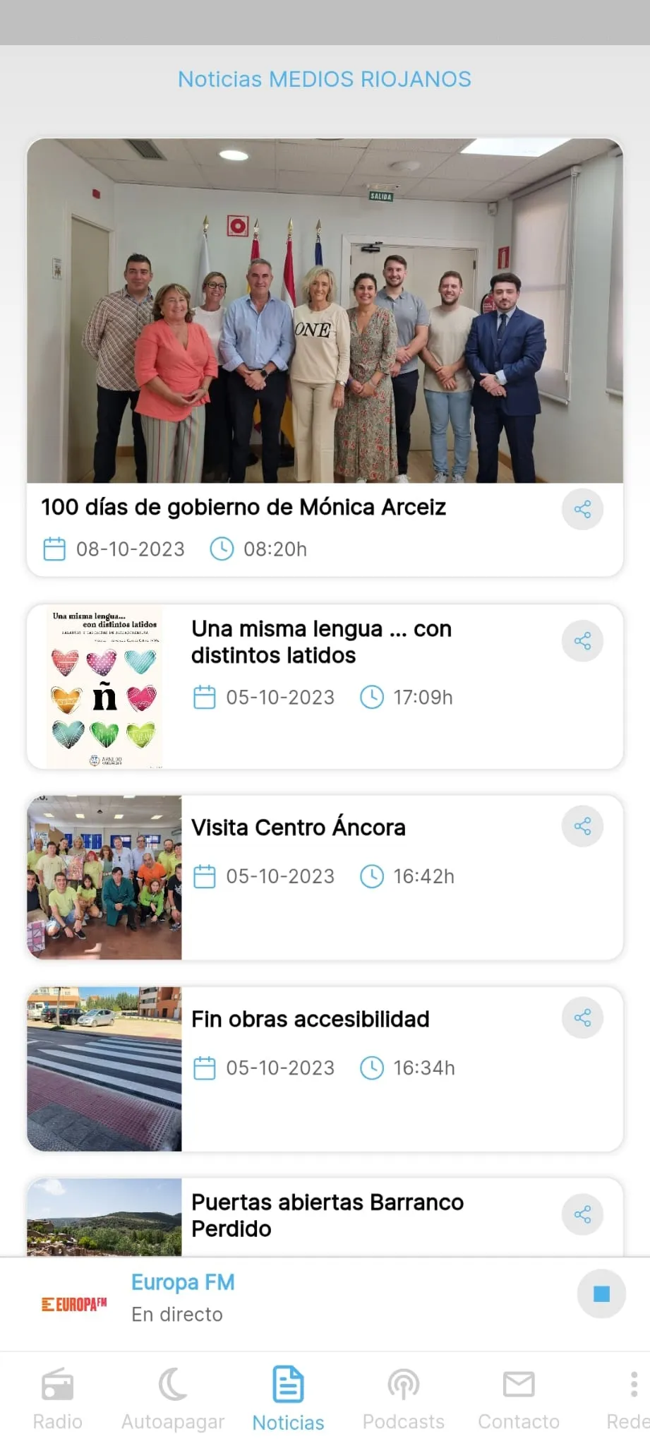 MEDIOS RIOJA | Indus Appstore | Screenshot