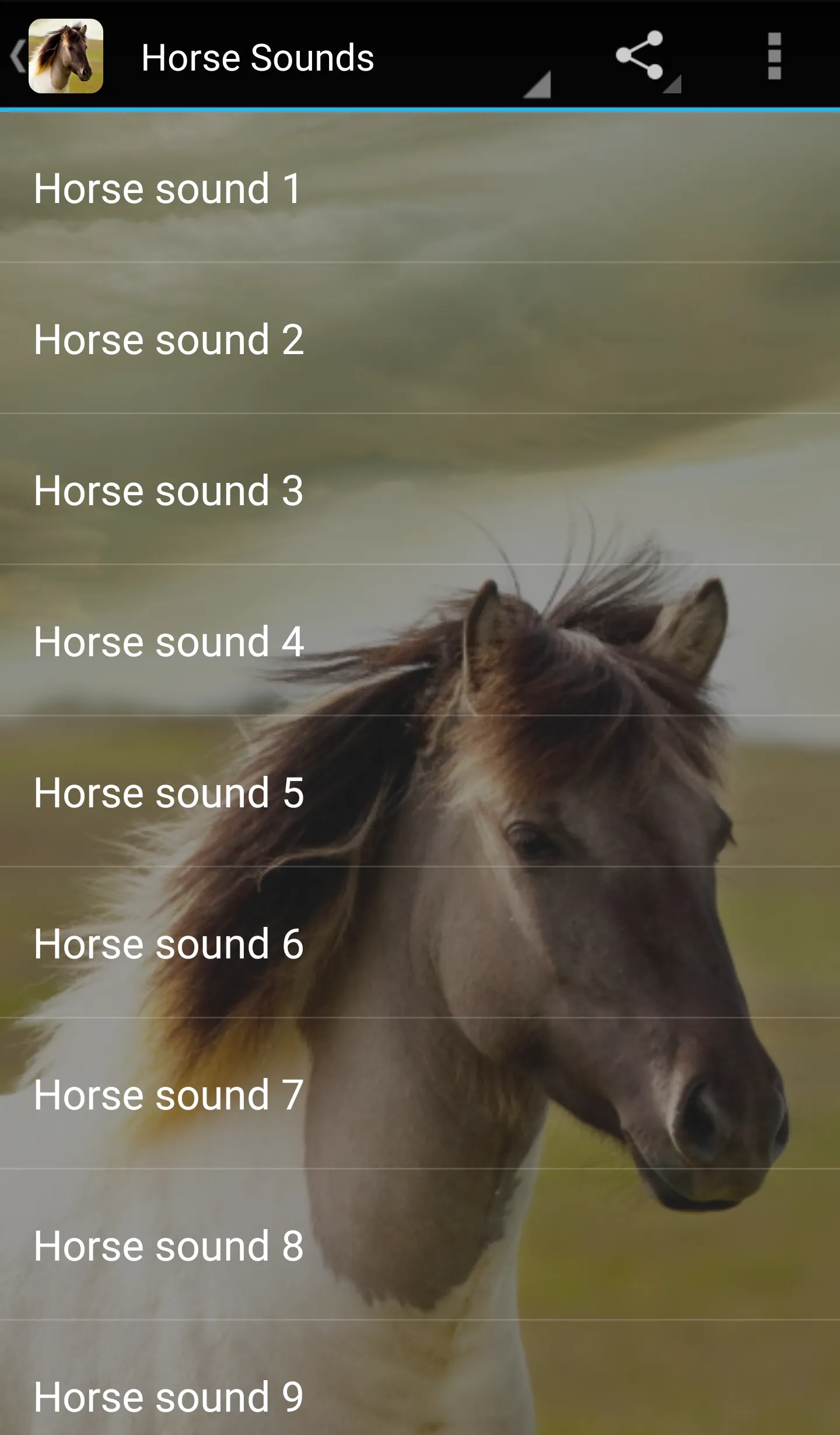 Horse Sounds | Indus Appstore | Screenshot