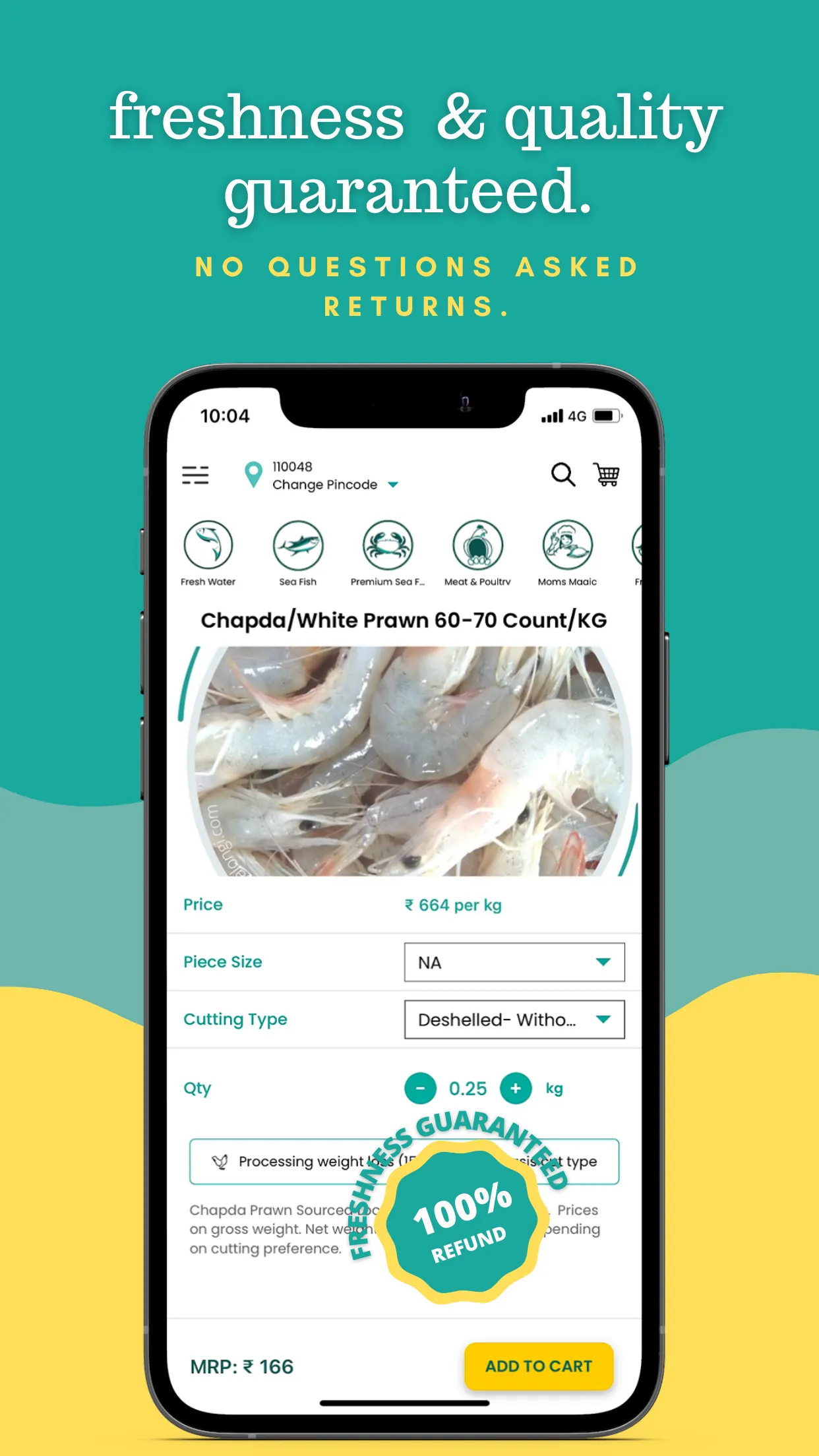 Jalongi : Fresh Fish & Seafood | Indus Appstore | Screenshot