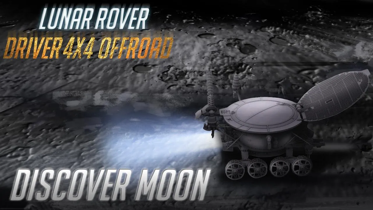 Driver Lunar Rover 4x4 Offroad | Indus Appstore | Screenshot