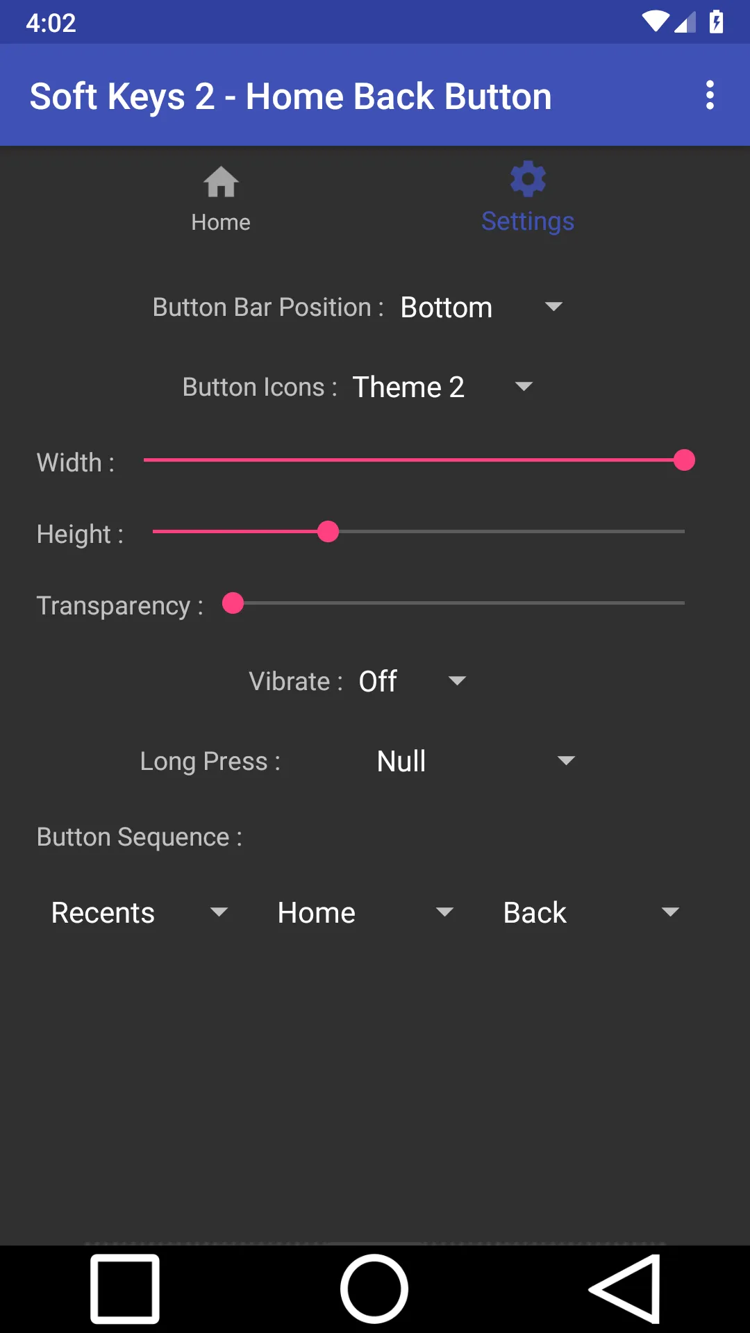 Soft Keys 2 - Home Back Button | Indus Appstore | Screenshot