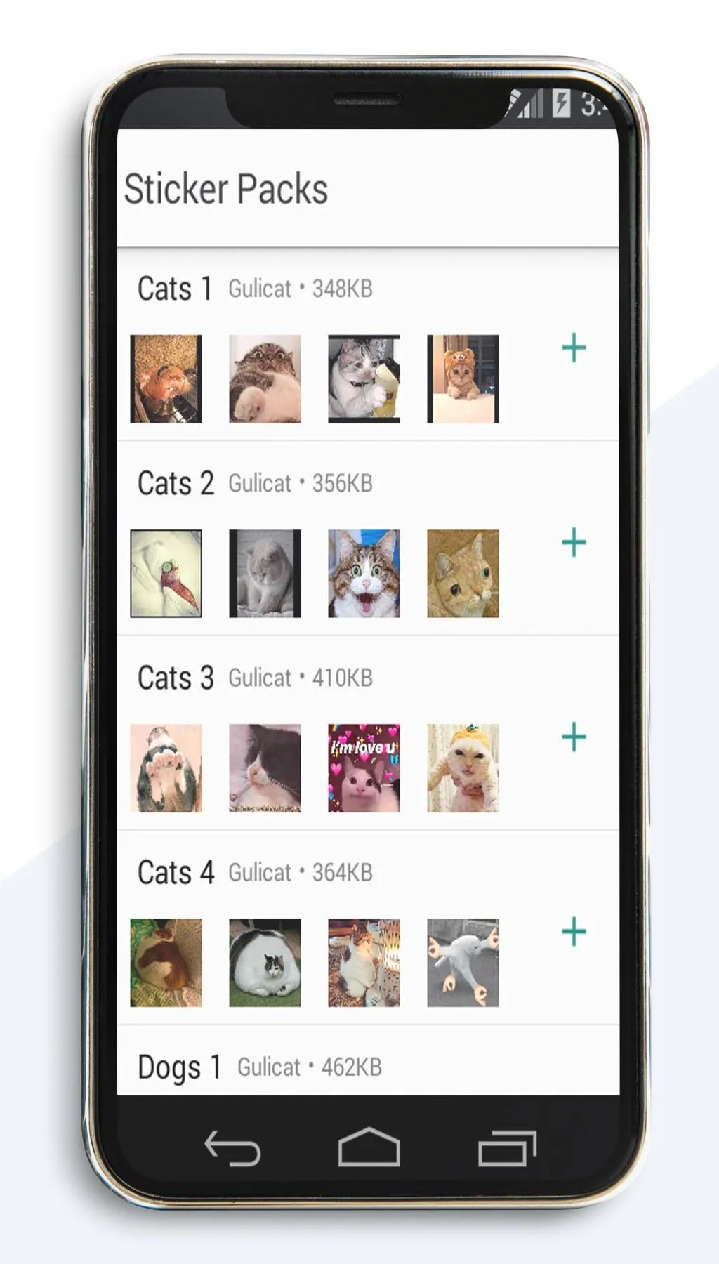 Animal Stickers: Dogs, Cats | Indus Appstore | Screenshot