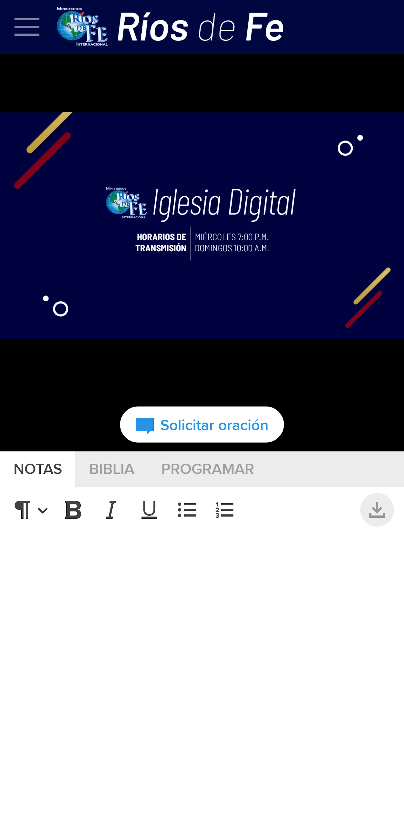 Ríos de Fe | Indus Appstore | Screenshot