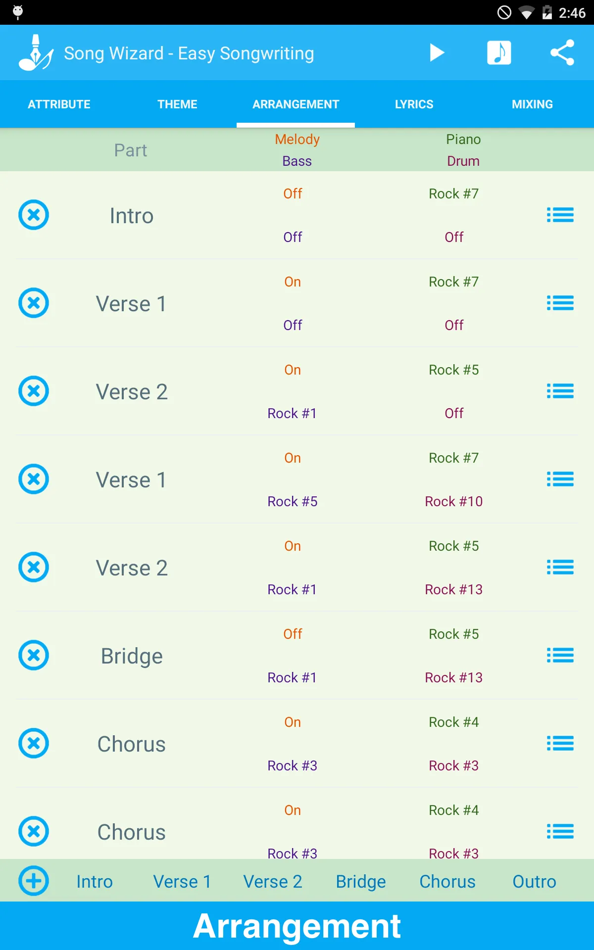 Songwriting Wizard | Indus Appstore | Screenshot