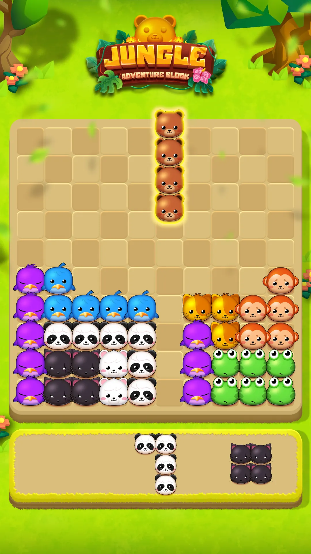 Jungle Adventure Block | Indus Appstore | Screenshot