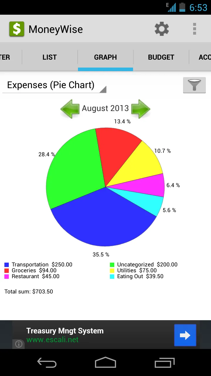 MoneyWise | Indus Appstore | Screenshot