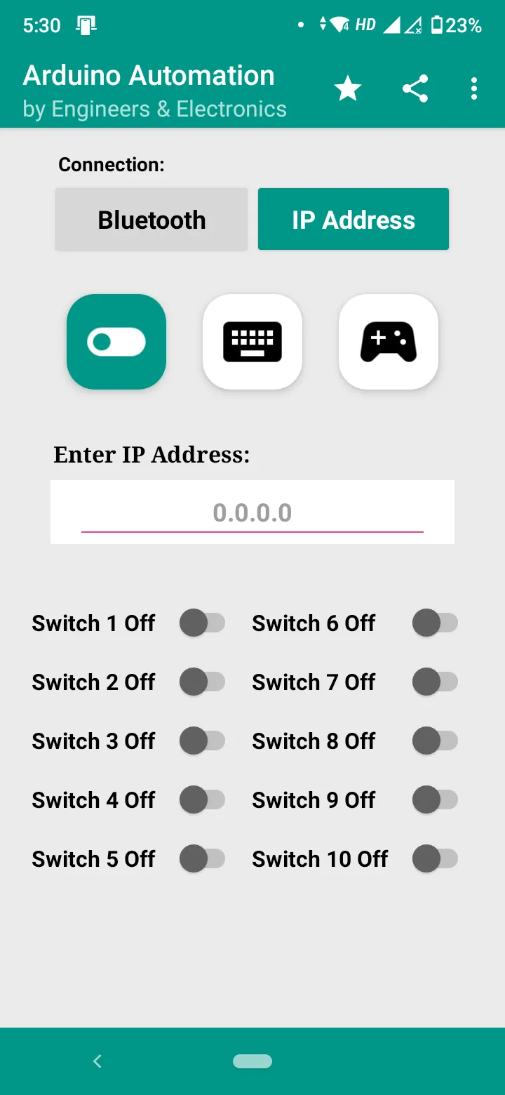 E&E: Arduino Automation | Indus Appstore | Screenshot