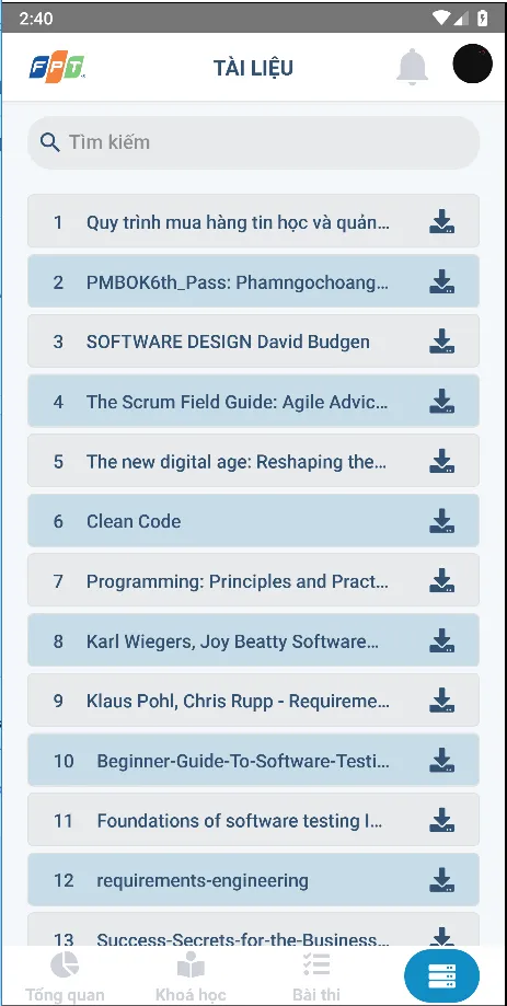 FPT eLearning | Indus Appstore | Screenshot