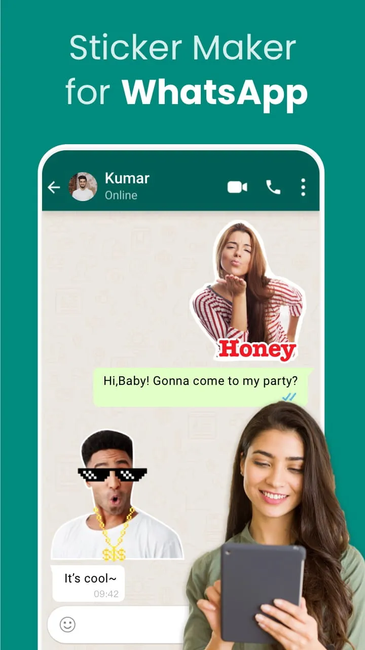 Sticker Maker for WhatsApp | Indus Appstore | Screenshot