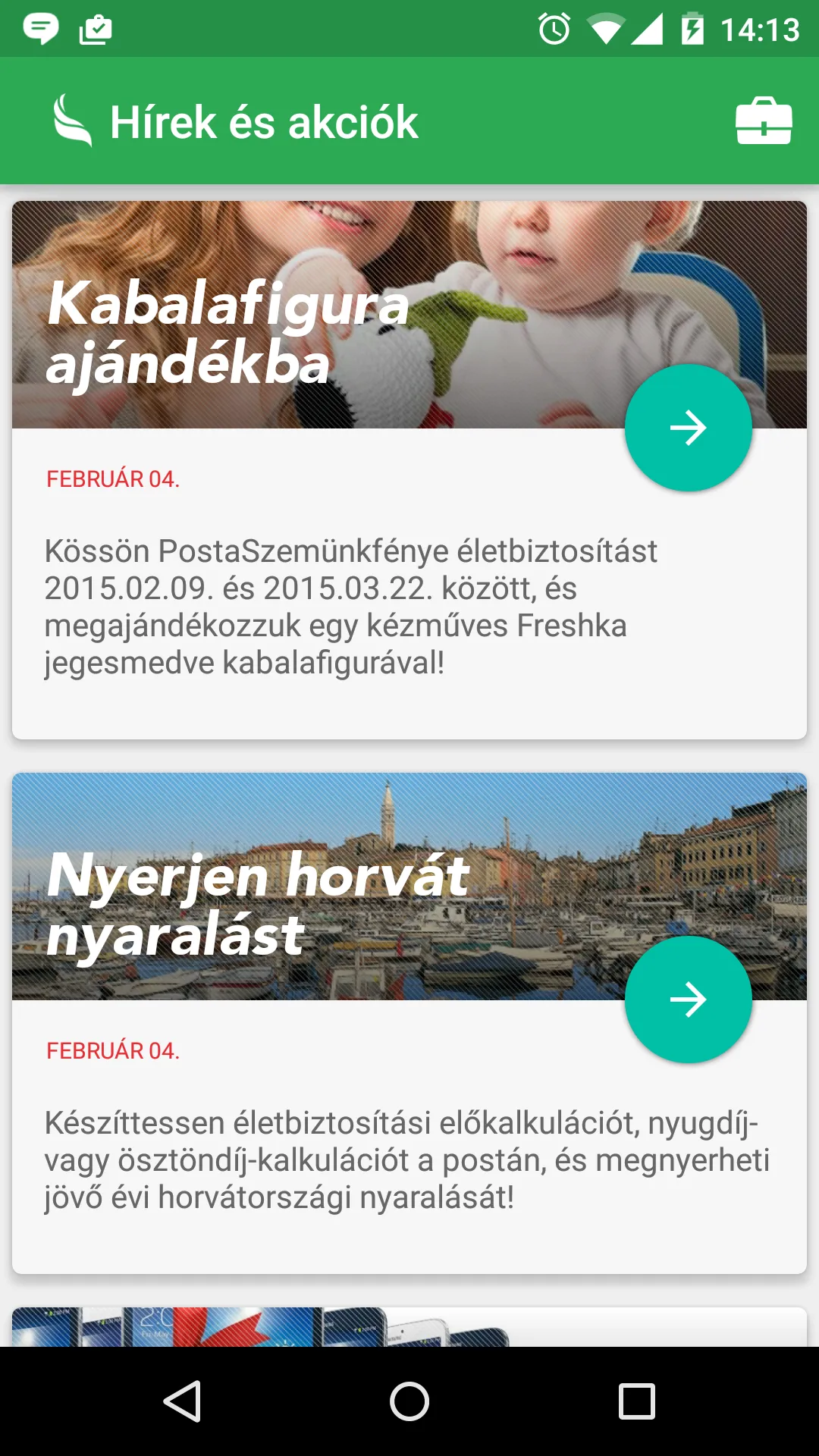 Posta Biztosító | Indus Appstore | Screenshot