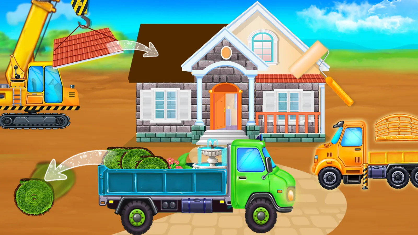 build house - Truck wash game | Indus Appstore | Screenshot