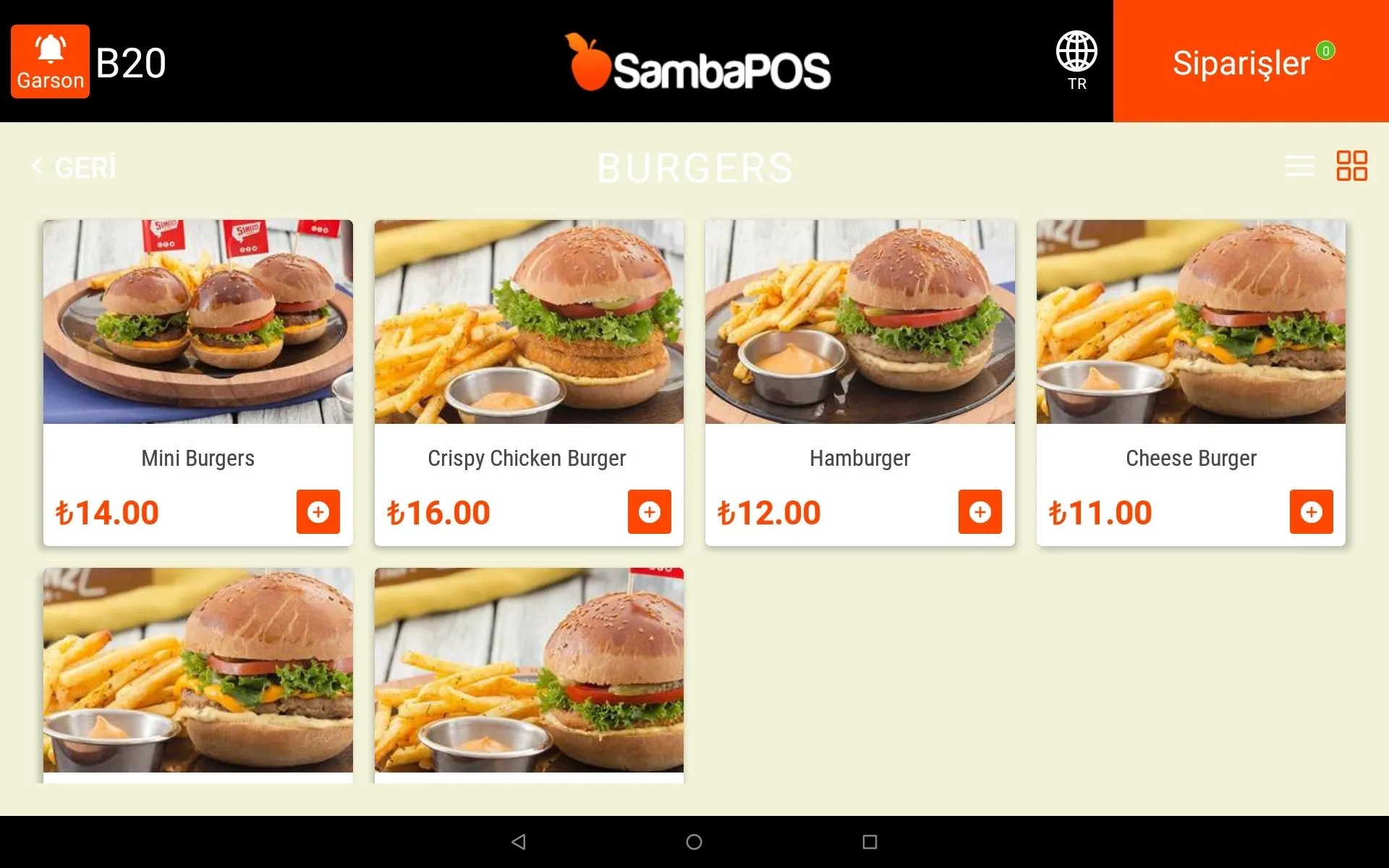 SambaPOS GO Tablet | Indus Appstore | Screenshot