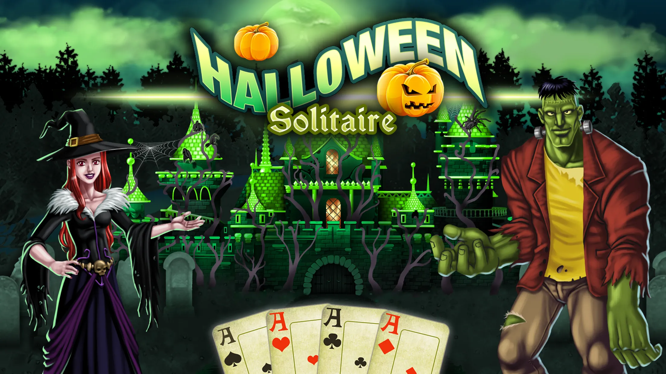 Halloween Tri-peaks Solitaire | Indus Appstore | Screenshot