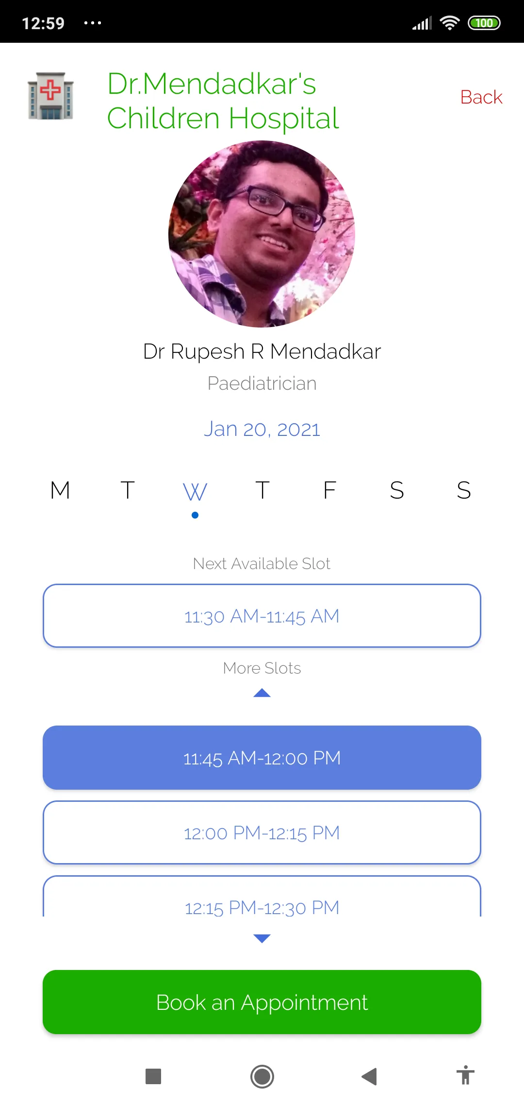 Dr Mendadkars Child Health Ser | Indus Appstore | Screenshot