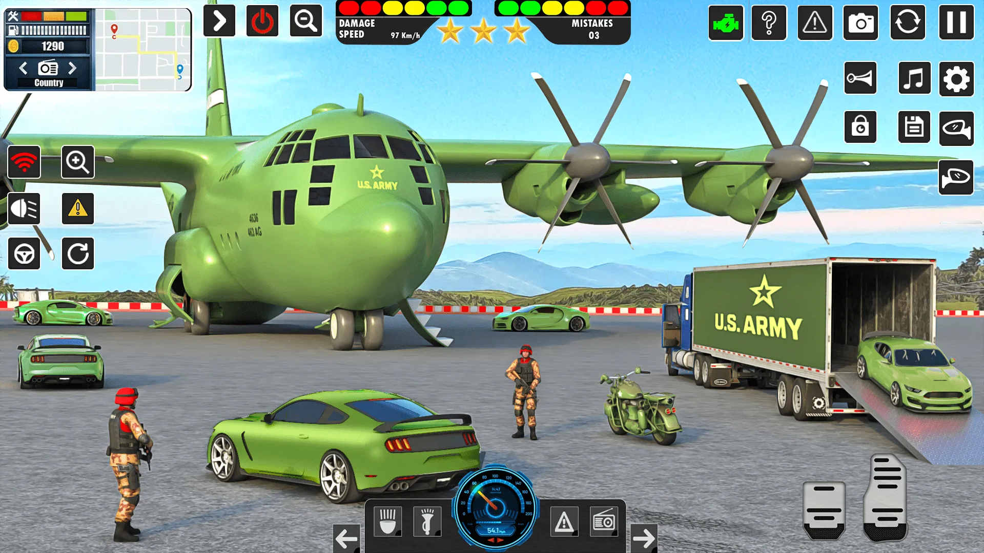 Army Vehicle Truck Transport | Indus Appstore | Screenshot