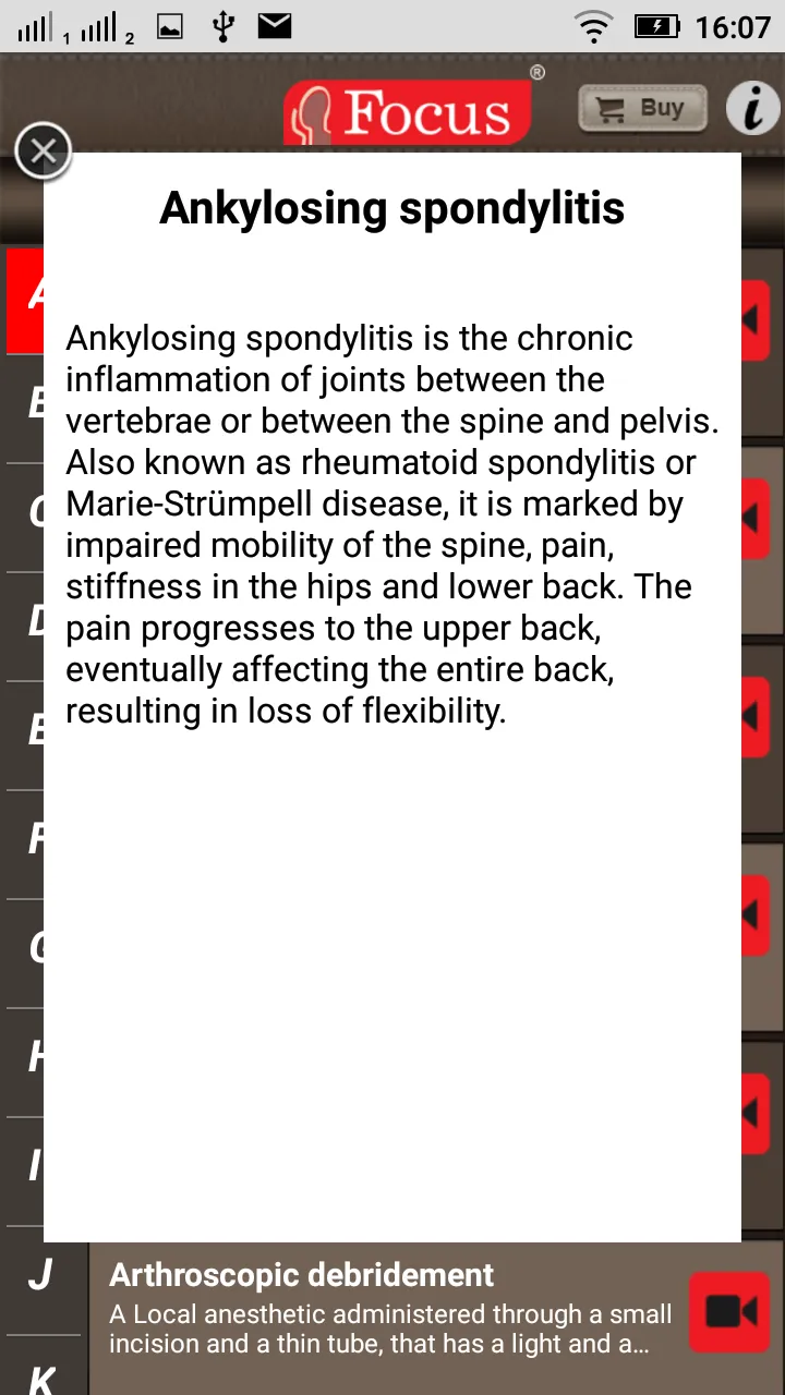 Orthopedics - Medical Dict. | Indus Appstore | Screenshot