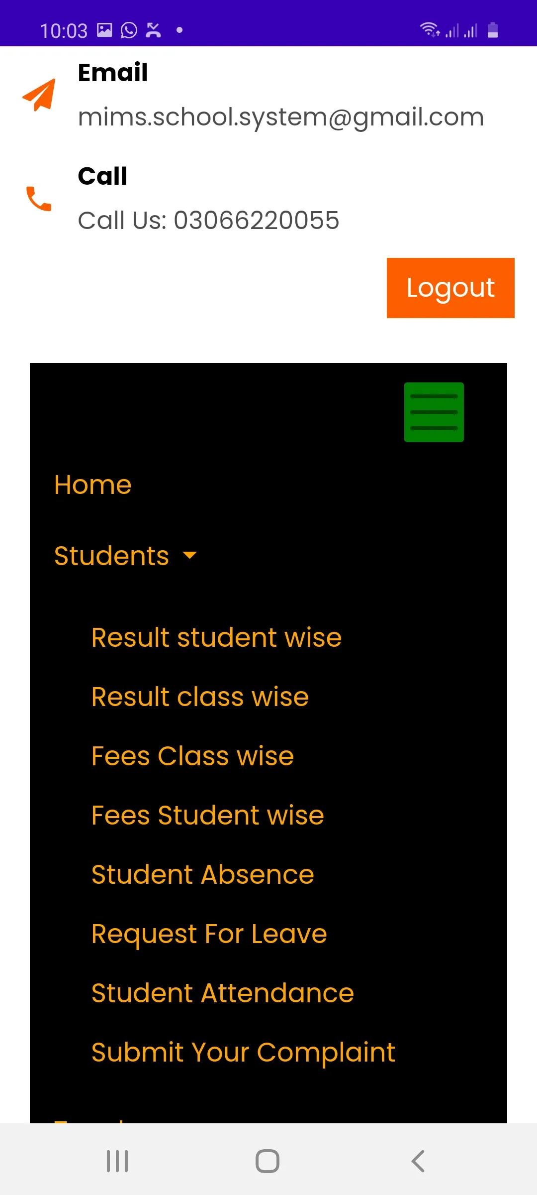 Mims School System | Indus Appstore | Screenshot