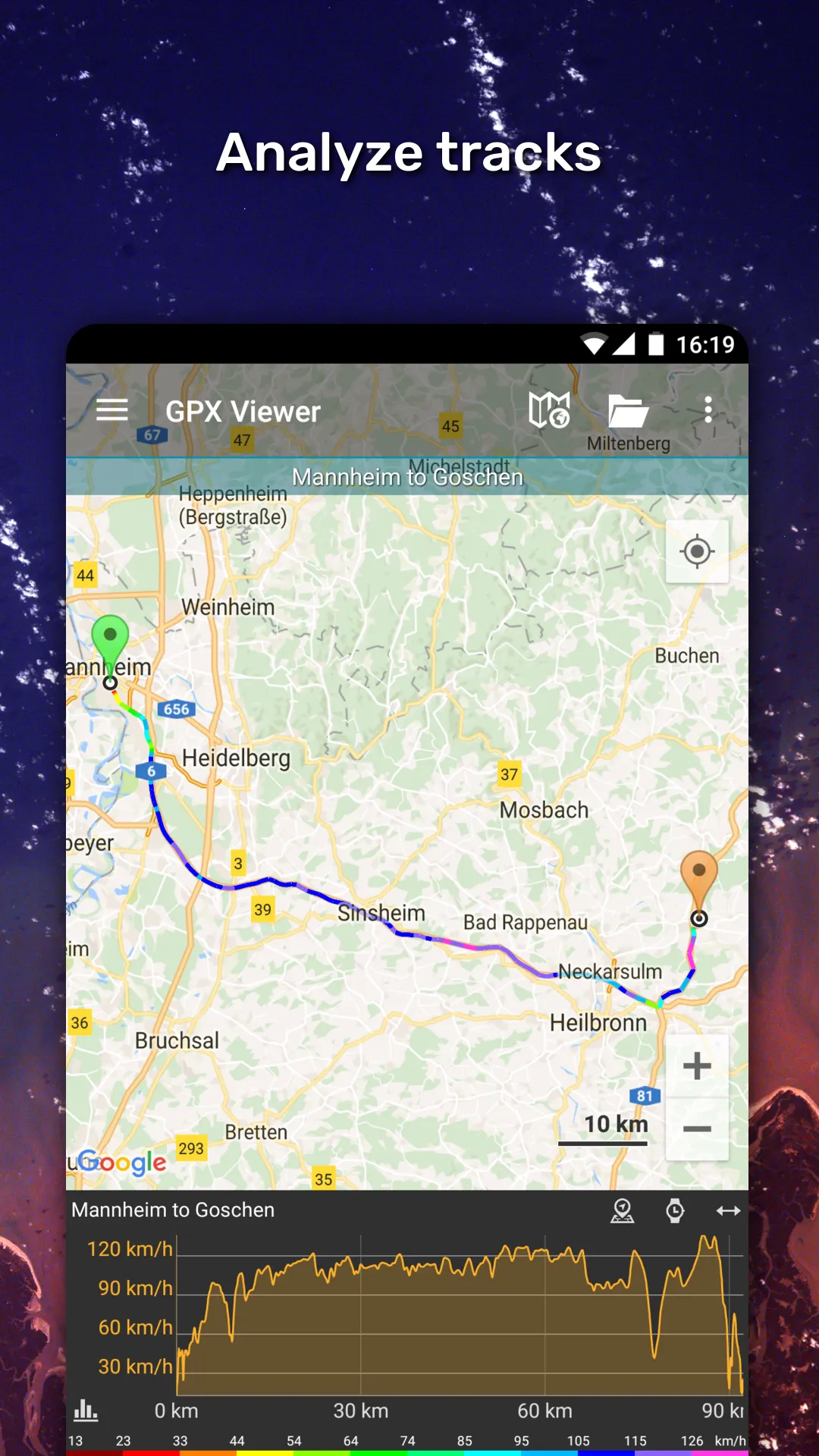 GPX Viewer | Indus Appstore | Screenshot