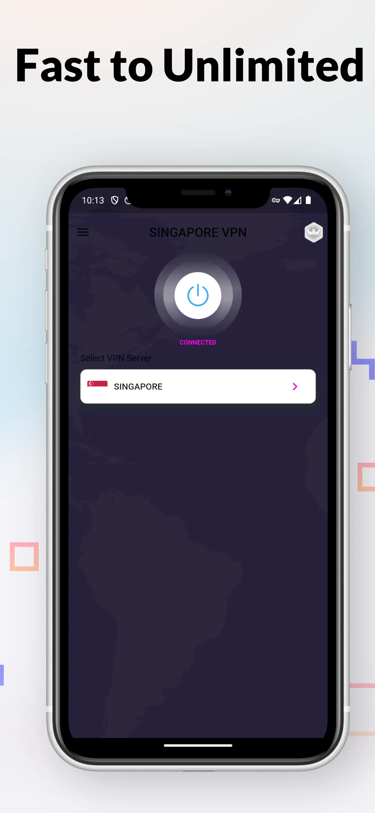 Singapore VPN - Secure VPN | Indus Appstore | Screenshot