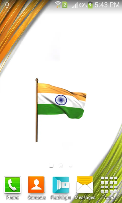 Indian Animated Flag Wallpaper | Indus Appstore | Screenshot