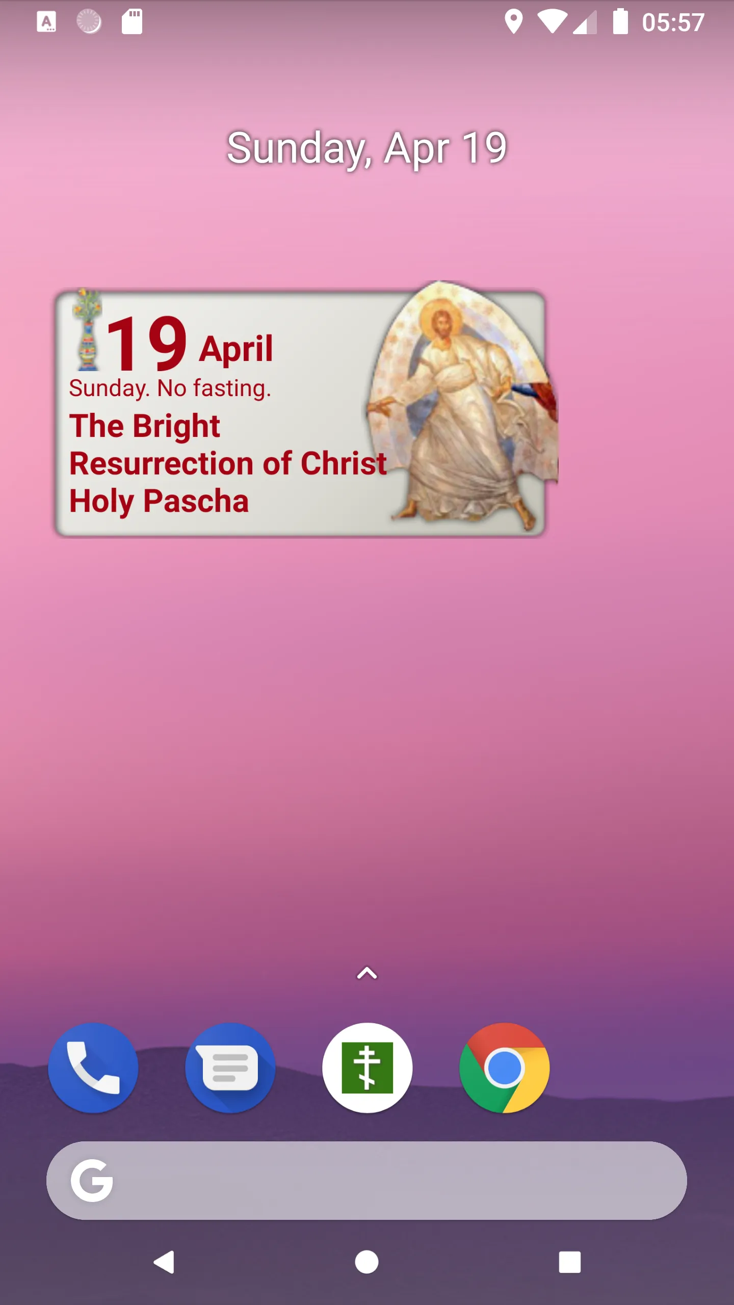 Orthodox Christian Calendar (E | Indus Appstore | Screenshot