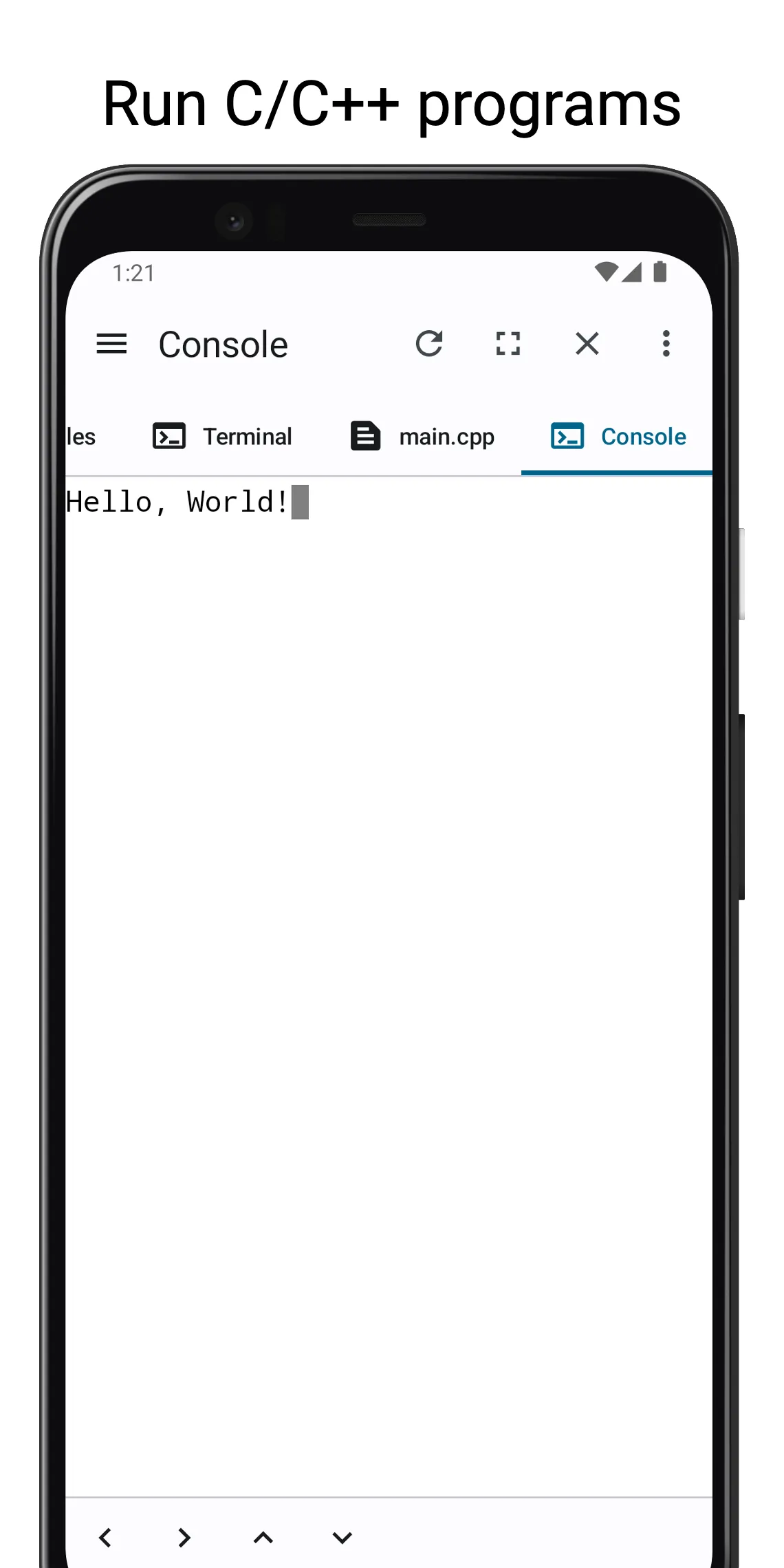 CxStudio - C/C++ IDE | Indus Appstore | Screenshot