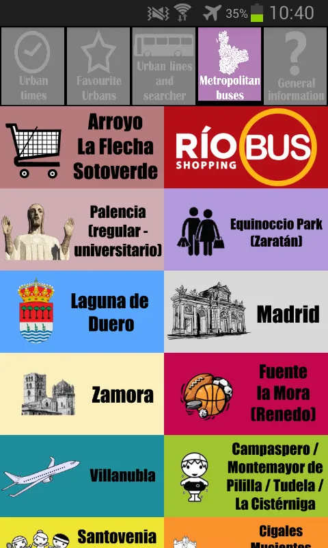 Bus Pucela Valladolid Autobús | Indus Appstore | Screenshot