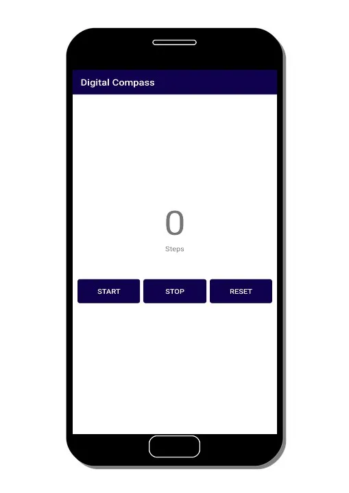 Digital Compass | Step Counter | Indus Appstore | Screenshot