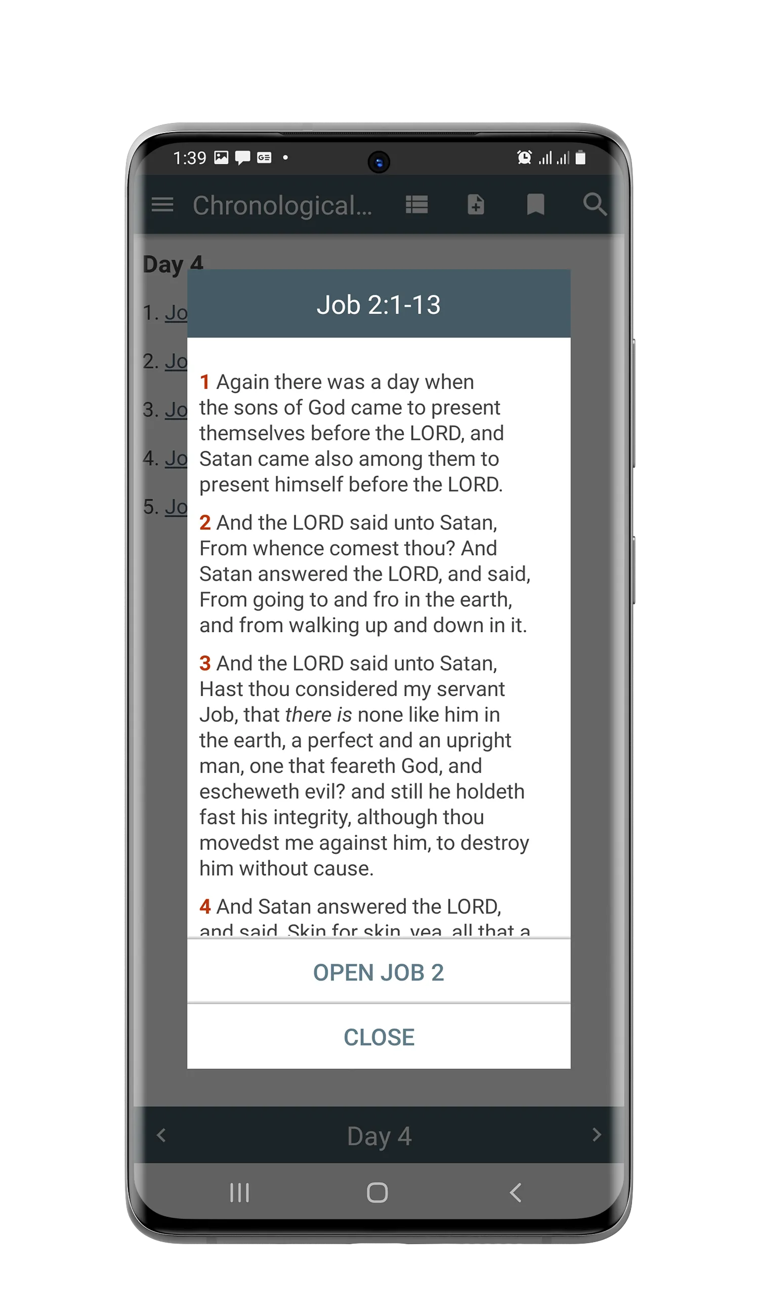 Chronological Bible Reading | Indus Appstore | Screenshot