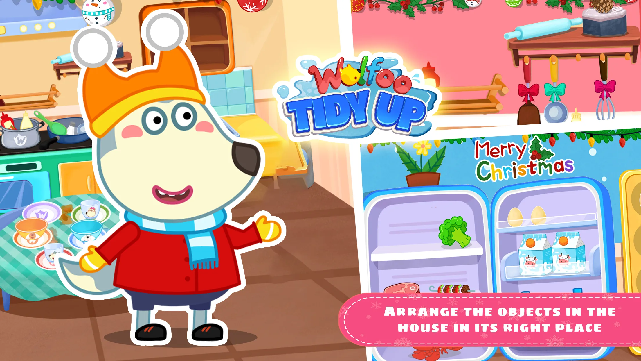 Wolfoo Tidy up: House Cleaning | Indus Appstore | Screenshot