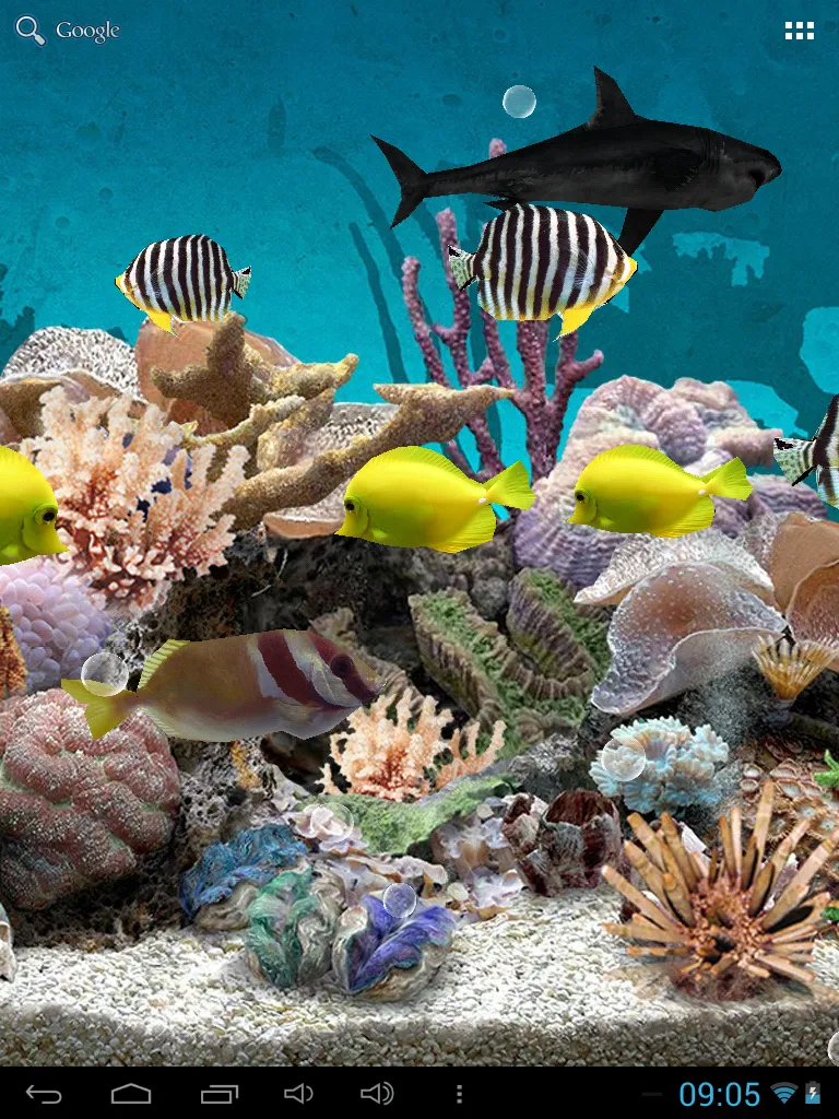 3D Aquarium Live Wallpaper | Indus Appstore | Screenshot