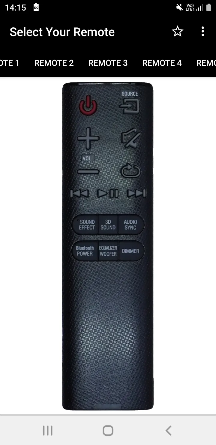 Samsung Soundbar Remote | Indus Appstore | Screenshot