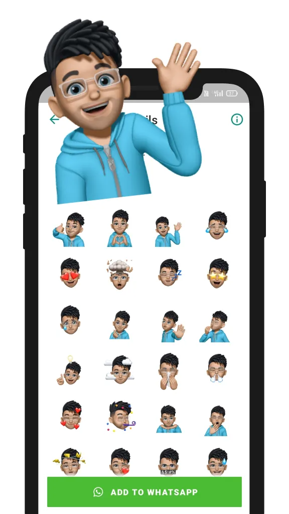 Memoji for Boys | Indus Appstore | Screenshot