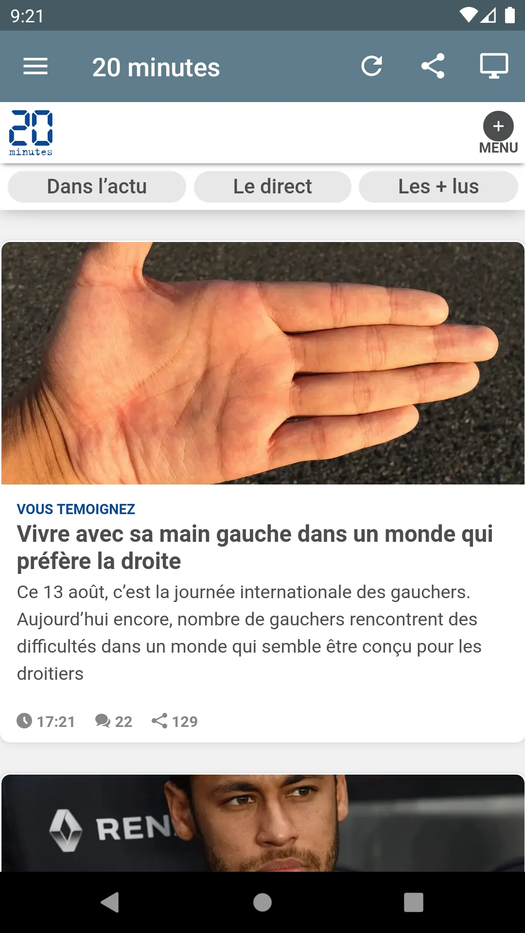 Les Journaux en Français | Indus Appstore | Screenshot